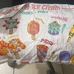Hermès Funny Ice Cream Scarf