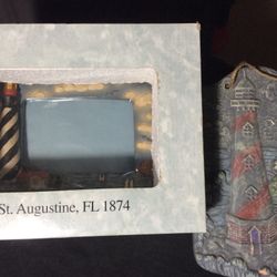 Lighthouse Picture Frame and Wall Hanging