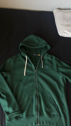 ralph lauren green hoodie size Xl