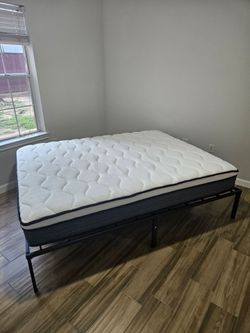 Mattress and bed and miror