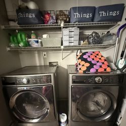 Kenmore Washer & Dryer Black
