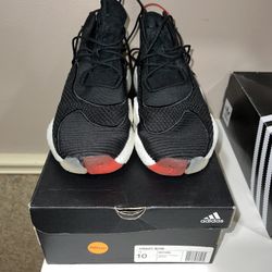 Crazy Byw Adidas Size 10 In Black 