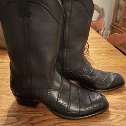 Tecovas- Austin Midnight Black Western Boot