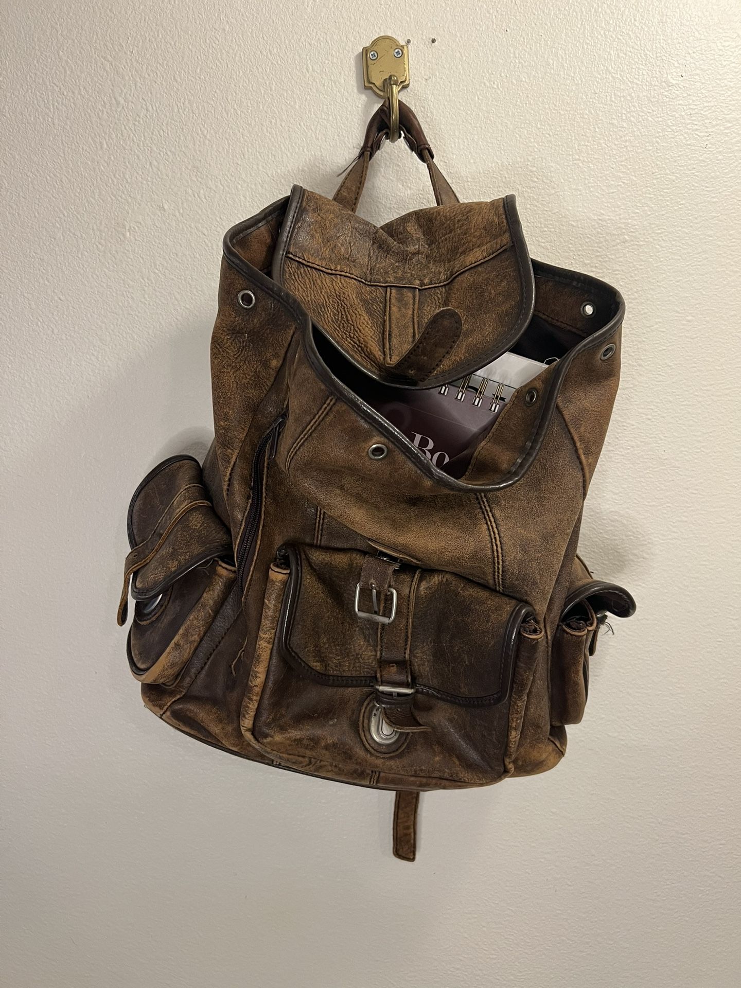 Leather Backpack