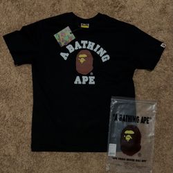 BLACK BAPE TEE