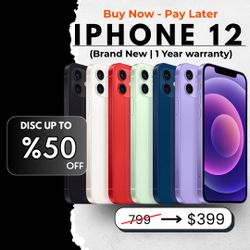 🤑 iPhone 12 Deal Madness – Only $184 or $1 Down To grab it Now! Huge Drop + Up to 6-Month Coverage