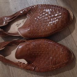 Made In Mexico Leather Huaraches