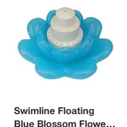 Swimline Floating Blue Blossom Flower