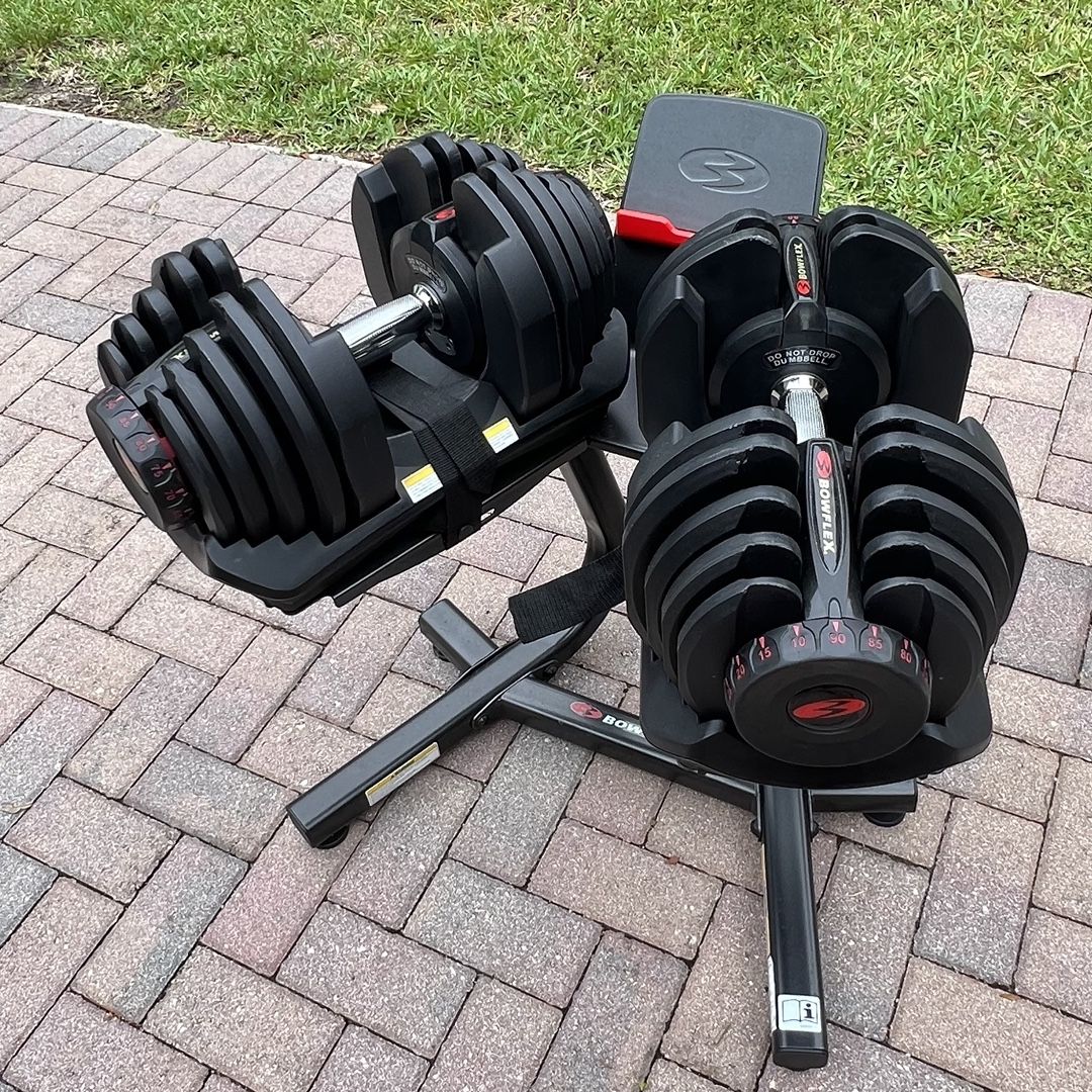 Dumbbell Kit Bowflex Selecttech 560 Stand Bowflex Smart Dumbbells