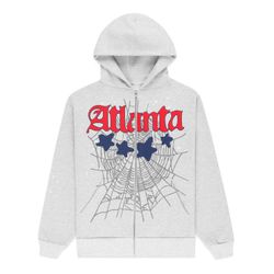 Sp5der Atlanta Hoodie (Grey)