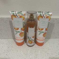 Pretty as a Peach Fragrance Mist and Body Cream Bath and Body Works