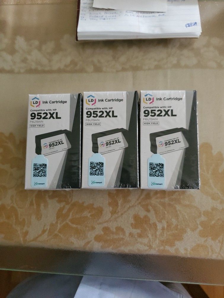 HP Compatible Black Ink High Yield 952XL (F6U19AN)