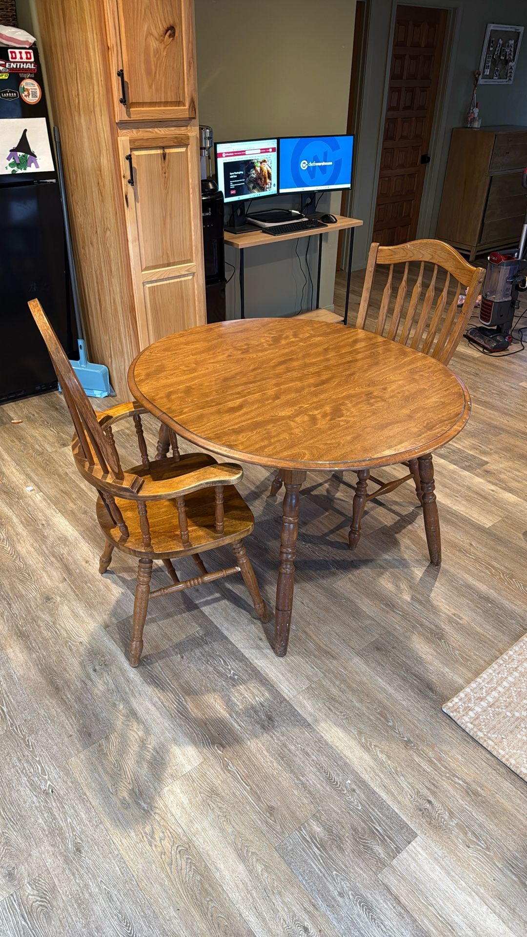 dining table and chairs 