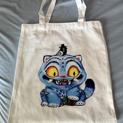 KPOP demon hunters Derpy Tiger tote bag