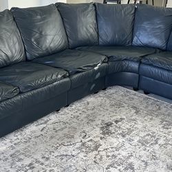 Natuzzi Leather Modular Sofa - $375