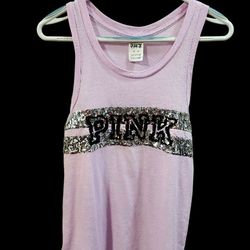Victoria's Secret Pink Bling Tank Top