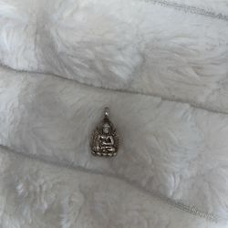 Real Silver Budha Charm