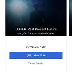 Usher Tickets in Chicago 