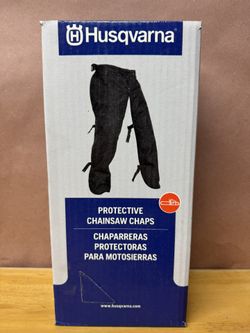 Brand New in Box  Husqvarna Chainsaw Safety Chaps