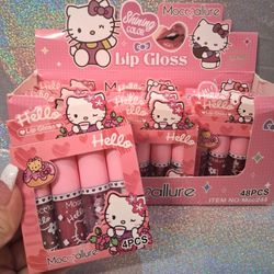 New Hello Kitty 4 Pack Lip Gloss Sets - $5 Each