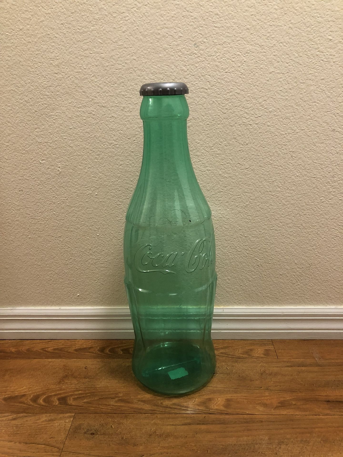 Vintage Plastic 12 Coca Cola Bottle Bank