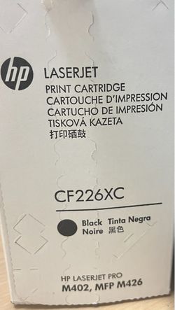 HP Toner for LASERJET PRO M402, MFP M426