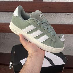 Adidas Grand Court Green Size 8.5W/7M - Read Description 