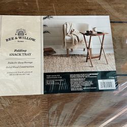 Bee And Willow  Folding Snack Tray 