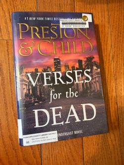 Verses for the Dead — Preston & Child, Hardcover (Ex-Library)