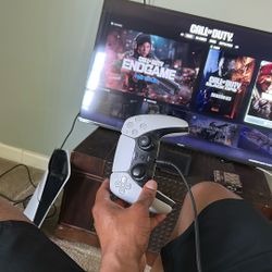 PS5 System, Controllers, Headset.