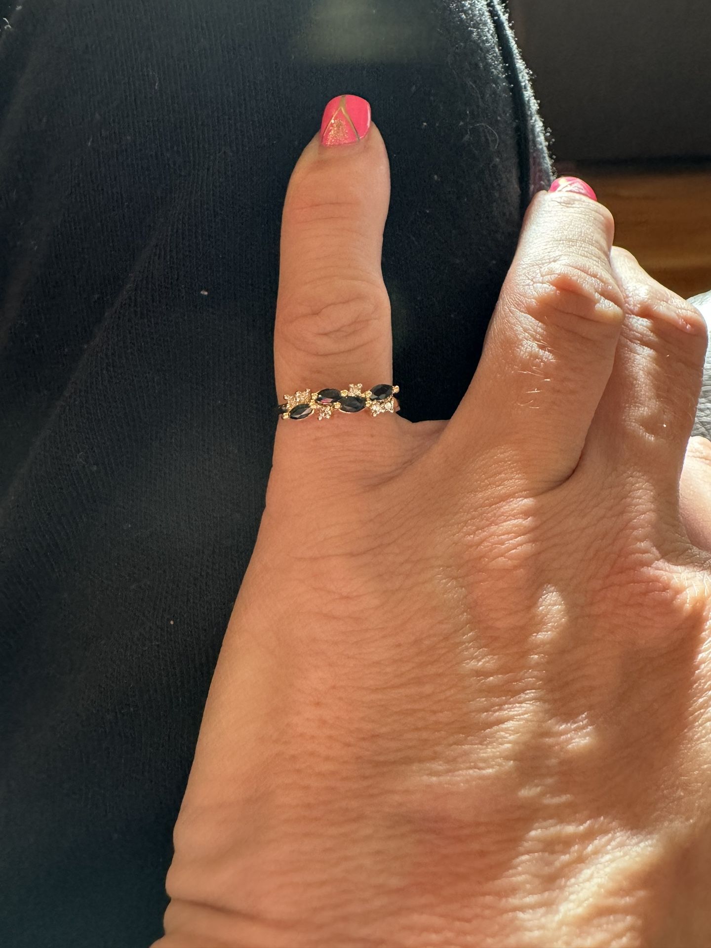 14k Gold Sapphire And Diamond