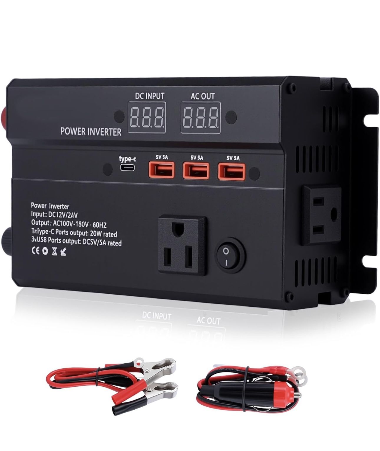 600w Power Car Inverter- Brand New