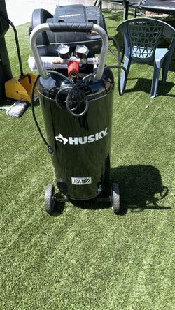 Husky 20 Gal. 200 PSI Oil Free Portable Vertical Electric Air Compressor