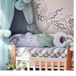 Brandy New Baby Crib Canopies With Accessories Custom Made