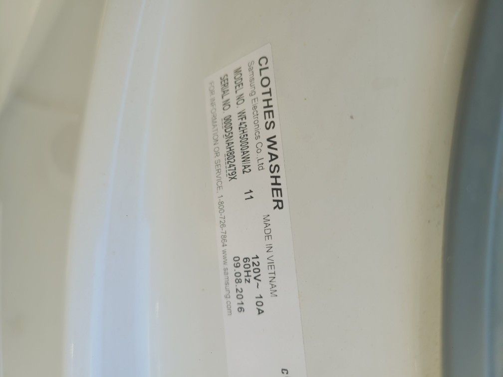 Samsung Steam Washer And Electric Dryer 220v