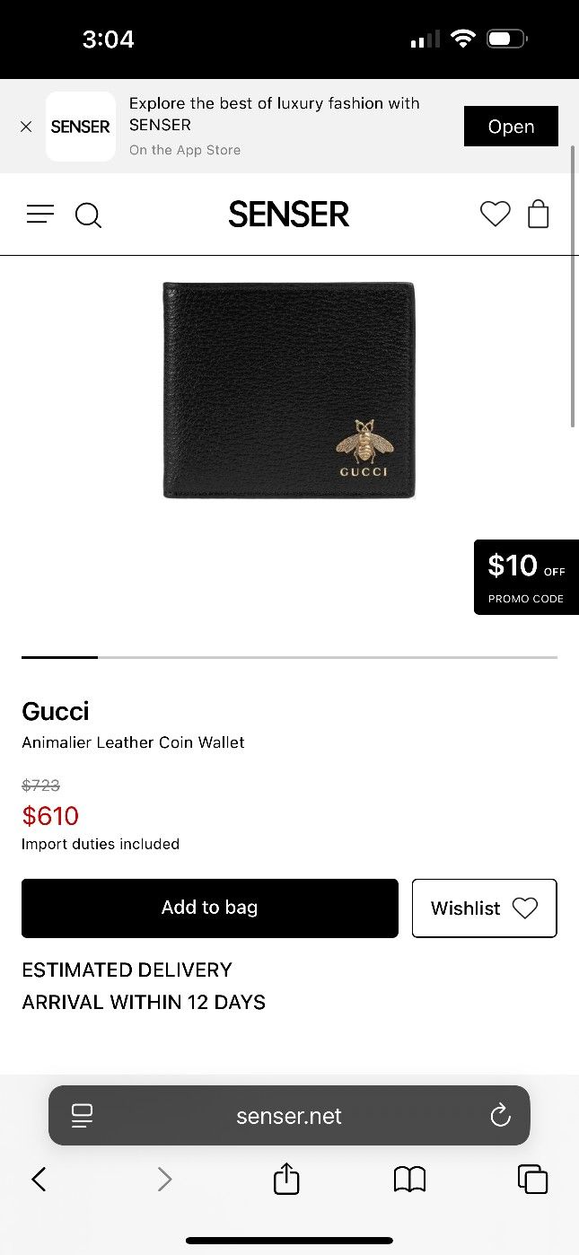GUCCI WALLET 