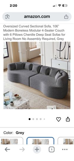 Grey couch