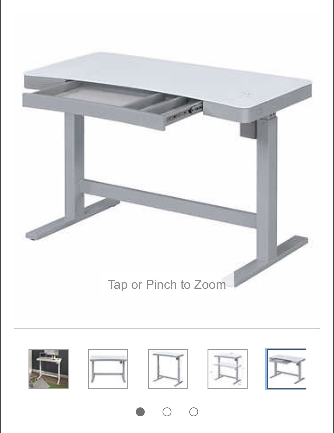 Tresanti 47" Adjustable Height Desk for Sale in Federal Way, WA OfferUp