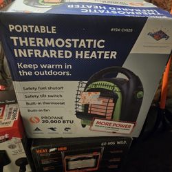 Flaming King Heater, New.