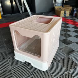 Mess Free Litter Box 