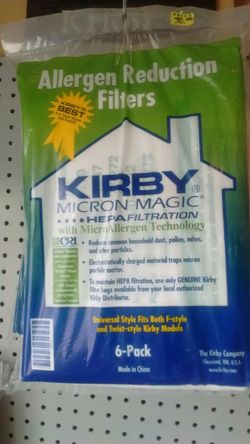 Kirby bag Universal HEPA fits all models of G Series
