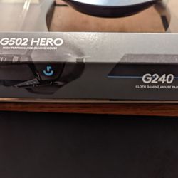 G502 Mouse And Gaming Mouse Pad