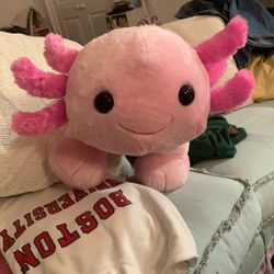 Giant Pink Axolotl Build-a-Bear 💕💕💕