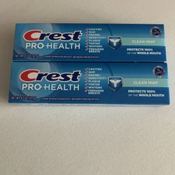 Crest Pro-Health Clean Mint 4.3 oz Toothpaste exp Jan 2027