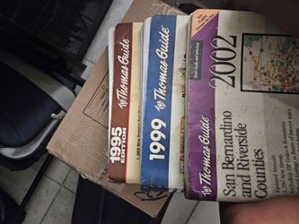 FREE /3 Thomas Guide books
