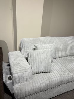 Sectional pullout couch