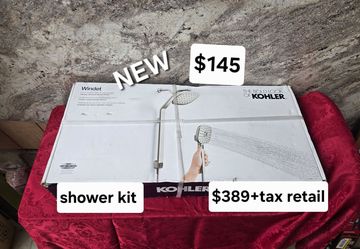New kohler Multi function shower system $389+tax retail