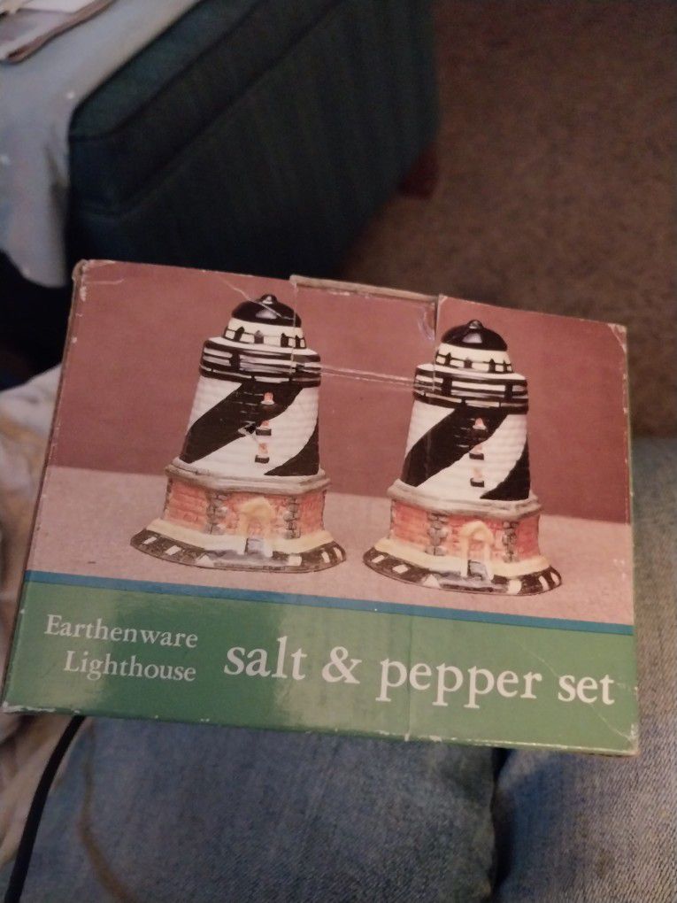Nautical Litehouse Salt And Pepper