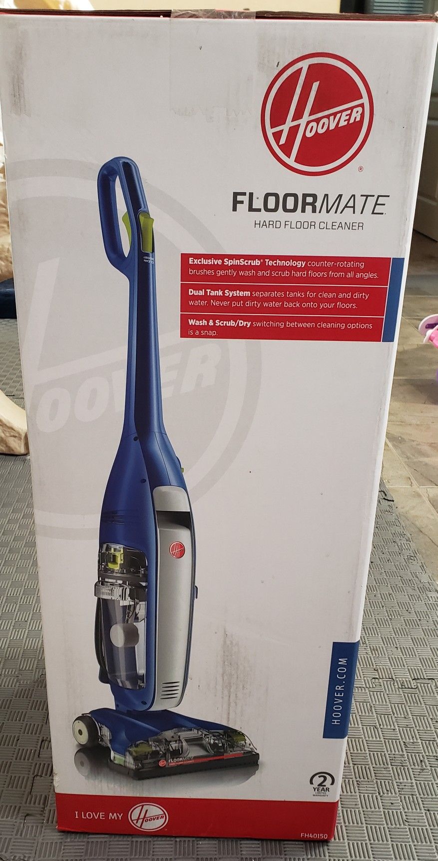 hoover floormate hard floor cleaner fh40150