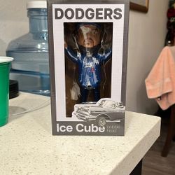 Ice Cube LA Dodger Bobblehead